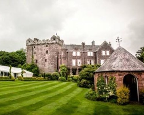 Comlongon Castle in Dumfries