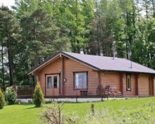 Fingask Log Cabin in Glenfarg