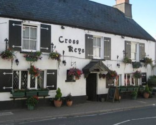 The Crosskeys Inn in Usk