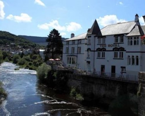 The Royal Hotel in Llangollen