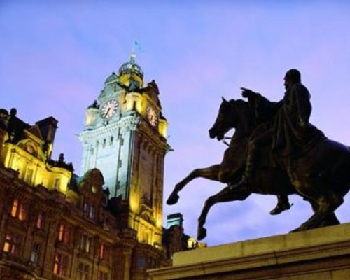 The Balmoral Hotel in Edinburgh